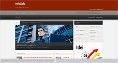 Desktop Screenshot of infogold.ro
